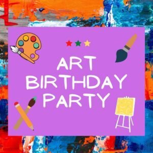 At-Home Art Birthday Party