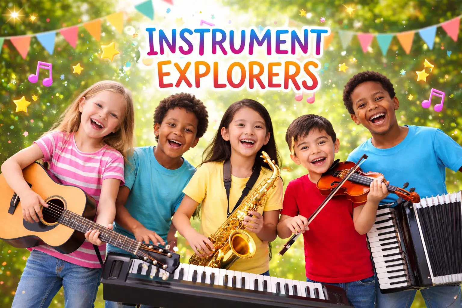 Instrument Explorers Camp Frisco: Discover the Eva Brandys Method for Ages 3–5